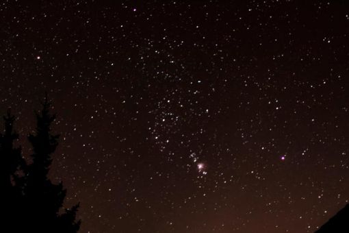 Orion mit dem Orionnebel